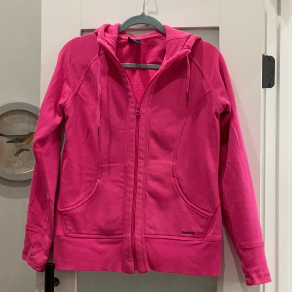 Reebok front zip Hoodie